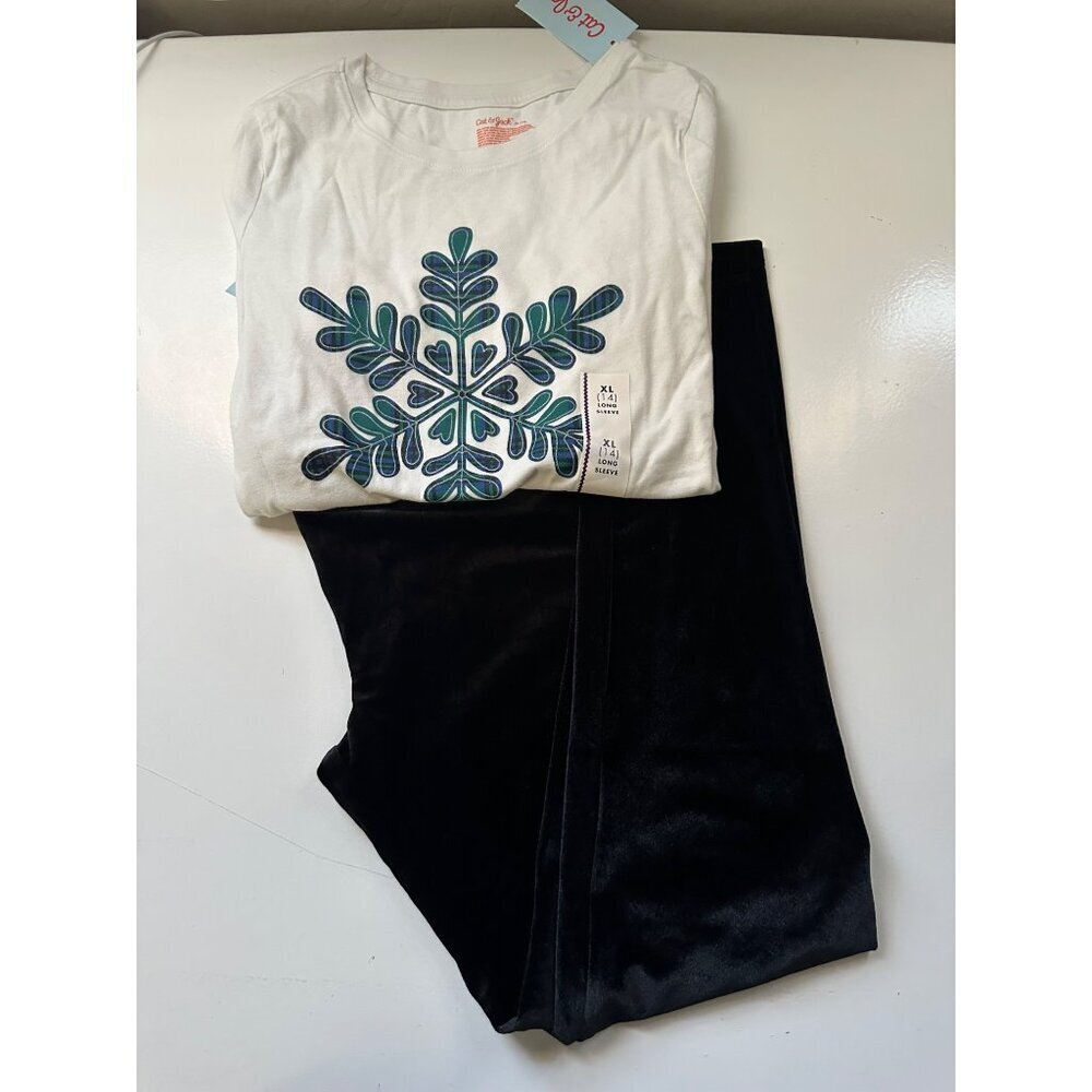 Cat & Jack Girls Long Sleeve and Leggings Set size XL (14) NWT